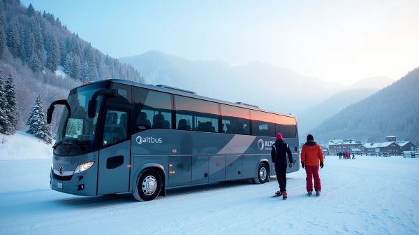 Réservez votre navette avec Altibus pour un transport facilité vers les stations de ski