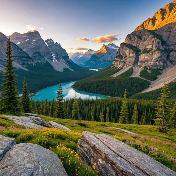 Où trouver les meilleures expériences de randonnée dans le parc national de Banff, Canada?