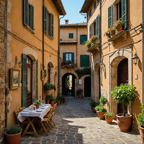 Peut-on trouver une location de vacances en Toscane avec des ateliers de peinture et des visites de galeries d'art?